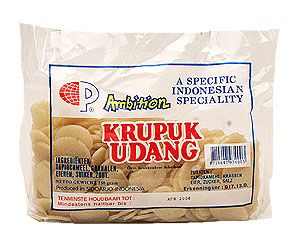 KRUPUK UDANG SMALL RAW 8.8 OZ BAG