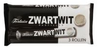 Zwart Wit Licorice Rolls 3 Pk