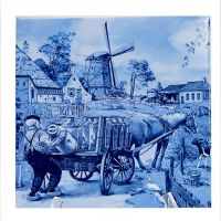 TILE BLUE MILKMAN