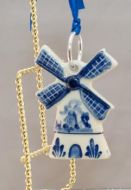 Xmas Ornament Delft Mill 2.5inch