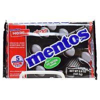 Licorice Mentos Roll 5Pack