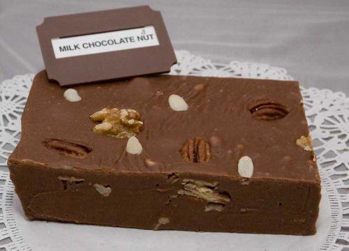 Milk Chocolate 3 Nut Fudge