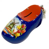 Wooden Shoe Savingsbank Blue