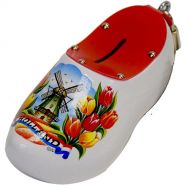 Wooden Shoe Savingsbank White 