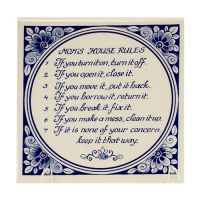 Tile Mom's House Rules 